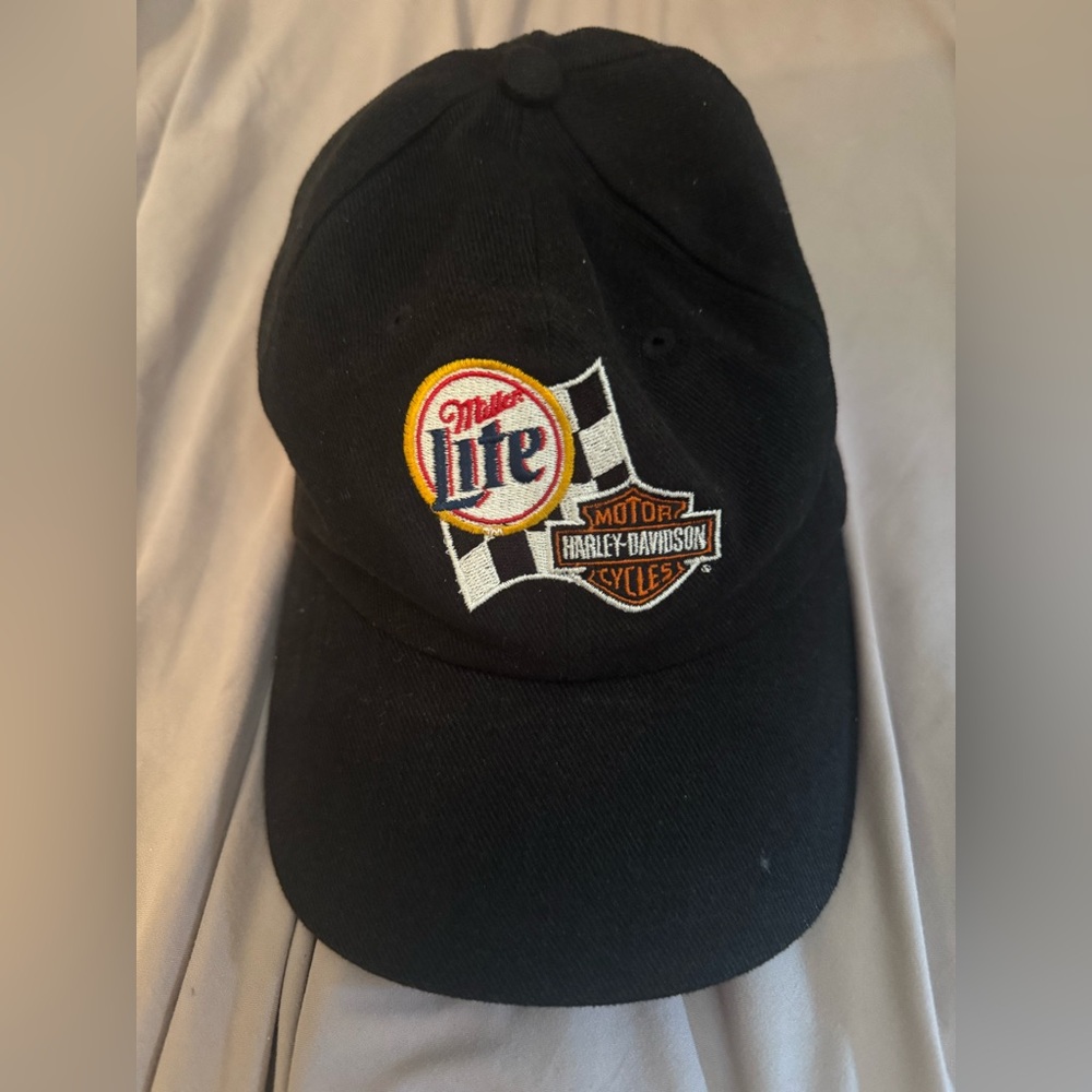 Harley Davidson x Miller Lite black hat